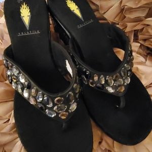 Volatile Wedge Sandals